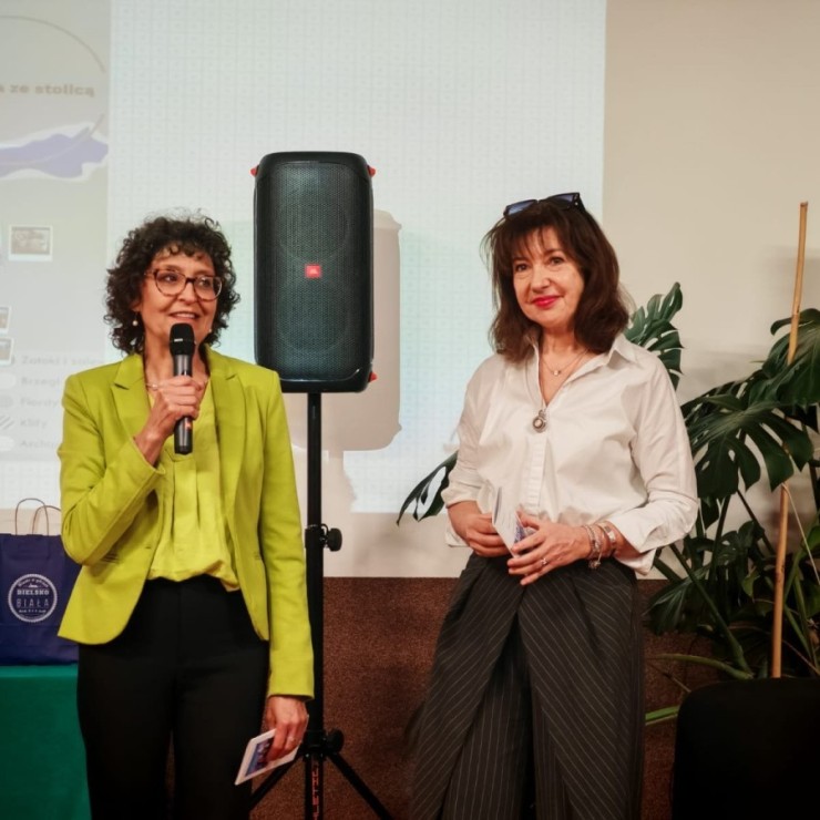 Wystąpienie zaproszonych gości - Katarzyny Kordas i Anny Olszowskiej